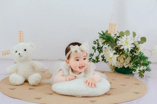 包头七个月宝宝睡觉